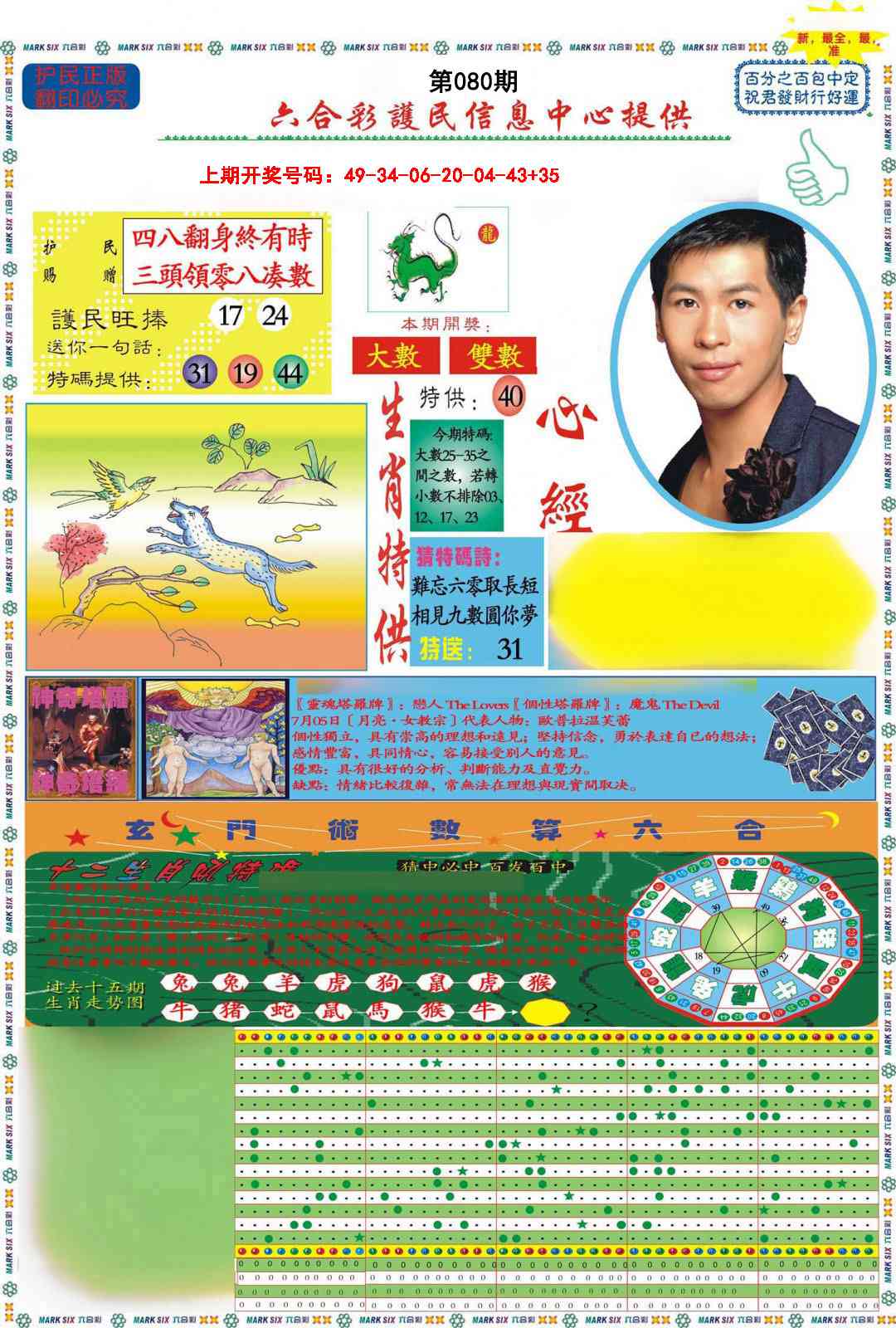 080期九龍心经A(推荐)[图]